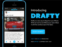 Tablet Screenshot of drafty.com